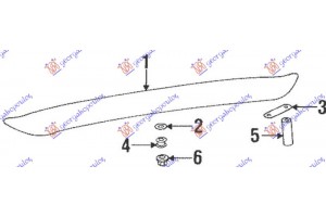 Αεροτομη Πισω Μπαγκαζ (Γ) Hyundai Lantra J2 95-98
