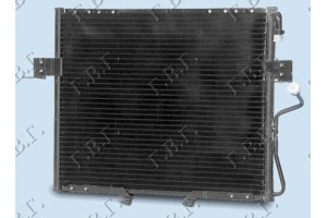 Ψυγειο A/C ΒΕΝΖ-ΠΕΤΡ(48x39) (ΡΑΚΟΡ/ΠΛΑΚΑ Kia Sportage 95-04