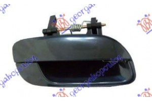 Χερουλι Πορτας Πισω Εξω Μαυρο Δεξια Hyundai Elantra 00-04 - 057907851