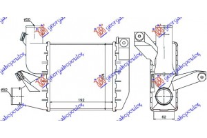 Ψυγειο INTERC. 2,5 Td (192x204x62) Bmw Series 5 (E39) 96-02 - 058206200