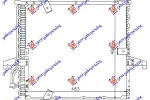 Ψυγειο A/C Βενζ 2,5 TD(47x43,2x25) 97-04 Bmw Series 3 (E36) Sdn 90-98