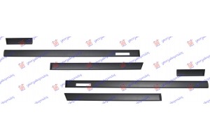 Φασες Πορτων Σετ (Μ3) 6ΤΕΜ Bmw Series 3 (E36) Sdn 90-98 - 058906540