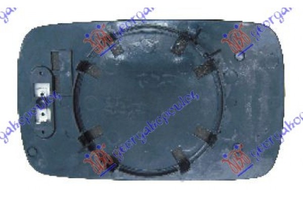 Δεξια Κρυσταλλο Καθρεφτη Μπλε Θερμαινομενο Bmw Series 3 (E36) Sdn 90-98