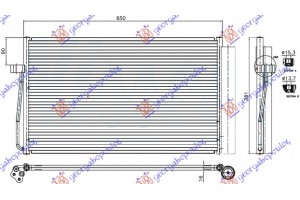 Ψυγειο A/C Πετρελαιο (60,8x38,2x1,6) Bmw Series 5 (E60/61) 03-10 - 059006410