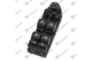 Διακοπτης ΠΑΡΑΘ/ΚΑΘΡ. ΕΜΠ. (Κουρτινα+ΒΥΘΙΣΗ ΠΡΟΒ.) (Τετραπλός) -07 (4pin) Αριστερα Bmw Series 5 (E60/61) 03-10 - 059007189