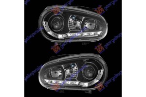 Φανος ΕΜΠ.ΣΕΤ Μαυρο Τυπου Α5 VW Golf IV 98-04