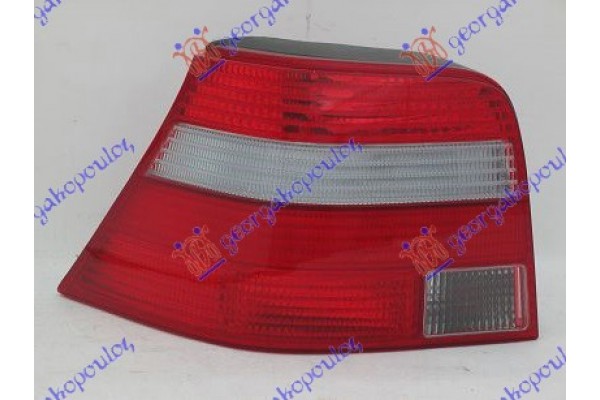 Φανος Πισω (ΚΟΚ.-ΛΕΥΚΟ) Αριστερα Vw Golf Iv 98-04 - 059705897