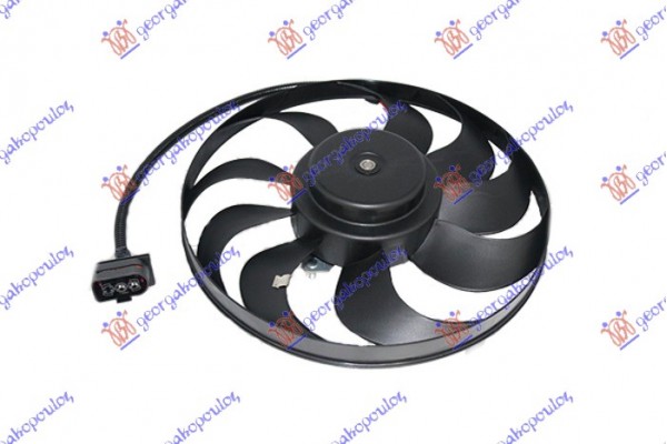 Βεντιλατερ (ΜΟΤΕΡ+ΦΤΕΡΩΤΗ) (290mm) Vw Golf Iv 98-04 - 059706455