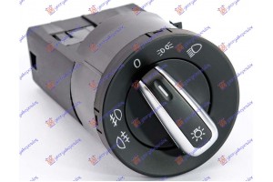 Διακοπτης Φωτων Με Χρωμιο (17pin) Vw Golf Iv 98-04 - 059707145