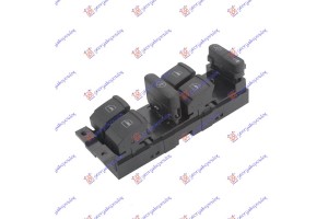 Διακοπτης ΠΑΡΑΘ. (Τετρ.)(9pin)(Κοκ.Φως) Αριστερα Seat Toledo 99-04 - 015207172