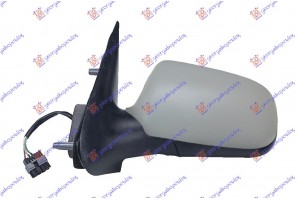 Καθρεφτης ΗΛΕΚ. ΘΕΡΜ. ΒΑΦΟΜ. -03 (ASPHERICAL GLASS) Αριστερα Citroen Xsara 00-04 - 019307502