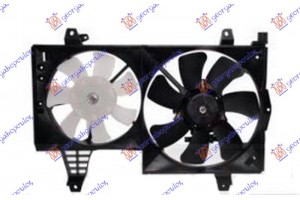 Βεντιλατερ Ψυγειου Κομπλε (ΔΙΠΛΟ) 2.0 Turbo Βενζινη (320/250mm) Volvo S40 95-00 - 060006450