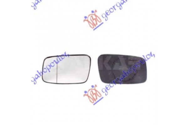 Κρυσταλλο Καθρεφτη -02 (CONVEX GLASS) Δεξια Volvo V70 00-07 - 076307601