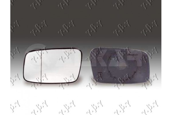 Κρυσταλλο Καθρεφτη Θερμαιν -02 (ASPHERICAL GLASS) Αριστερα Volvo V70 00-07 - 076307612