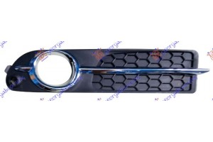 Διχτυ Προφυλακτηρα Εμπρος Ακραιο (ΜΕ ΠΡΟΒ.) (ΜΕ PDS) & Χρωμιο Δεξια Volvo S80 06-13 - 060104821