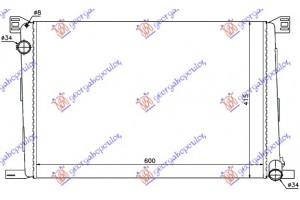Ψυγειο 1.4-1.6i16V Βεν +/-AC (60x42) Mini COOPER/ONE (R56) 06-11 - 060306300
