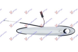 Χερουλι Πορτας Εμπρος Εξω Χρωμιο (ΕΙΣΟΔΟΣ Χ/ΚΛΕΙΔΙ) Αριστερα Mini COOPER/ONE (R50/R53) 02-06 - 050707844