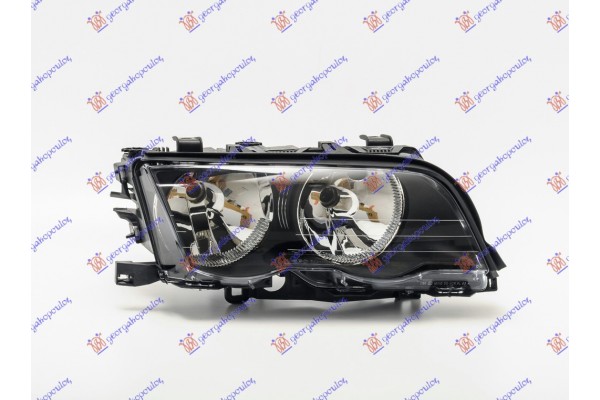 Δεξια Φανος Εμπρος (ΜΑΥΡΟ) (Ε) Bmw Series 3 (E46) Sdn 99-02