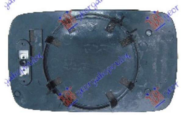 Δεξια Κρυσταλλο Καθρεφτη Μπλε Θερμαινομενο Bmw Series 3 (E46) Sdn 99-02