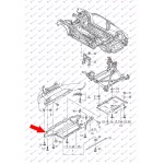 Ποδια Μηχανης Πλαστικη (ΕΜΠ. ΚΟΜ.) Audi A5 07-11 - 060900830