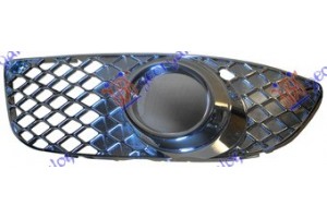 Αριστερα Διχτυ Προφυλακτηρα Εμπρος Ακραιο (ΧΩΡΙΣ Τρυπα ΠΡΟΒΟΛΕΑ) (ΧΡΩΜΙΟ) Mitsubishi Lancer Sedan 08-