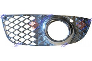 Διχτυ Προφυλακτηρα Εμπρος Ακραιο (ΜΕ Τρυπα ΠΡΟΒΟΛΕΑ) (ΧΡΩΜΙΟ) Αριστερα Mitsubishi Lancer Sedan 08- - 061104817