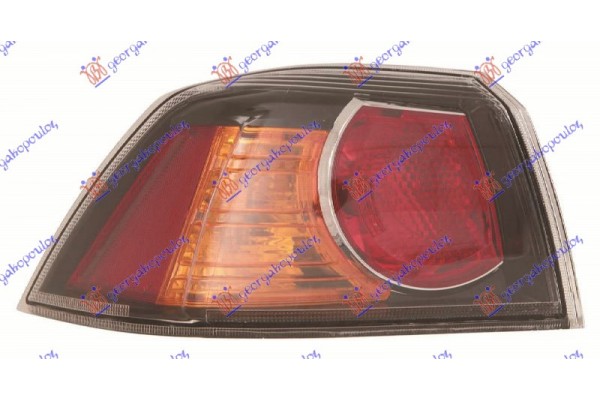 Φανος Οπισθιος Εξω Μαυρος (Ε) Αριστερα Mitsubishi Lancer Sedan 08- - 061105892