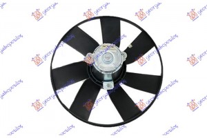 Βεντιλατερ Ψυγειου Βενζινη (ΜΟΤΕΡ+ΦΤΕΡΩΤΗ) -A/C (305mm) Seat Ibiza 99-02 - 015306435
