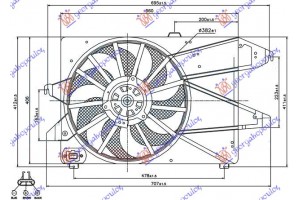 ΒΕΝΤ. ΨΥΓ.ΚΟΜΠΛΕ (MONO)1.8-2.0 Ben 02-07 Ford Mondeo 00-07 - 061906450