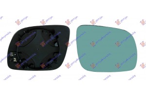 Κρυσταλλο Καθρεφτη Μπλε ΘΕΡΜ. -00 (CONVEX GLASS) Δεξια Audi A3 96-03 - 062007601