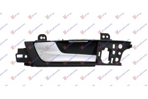 Χερουλι Πορτας Εμπρος Εσω ΑΣΗΜΙ/ΜΑΥΡΟ Αριστερα Audi A3 08-12 - 079007862