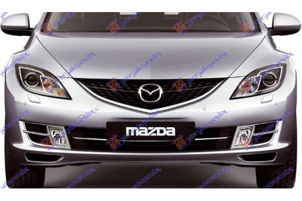 Μασκα ΜΑΥΡΗ/ΧΡΩΜΙΟ Πλαισιο Mazda 6 08-13 - 063204540