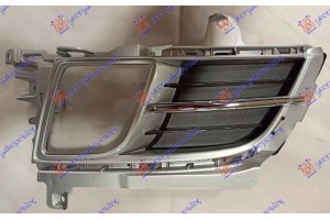 Διχτυ Προφυλακτηρα Εμπρος Ασημι Κομπλε (ΜΕ Τρυπα ΠΡΟΒΟΛΕΑ) -2011 Αριστερα Mazda 6 08-13 - 063204802