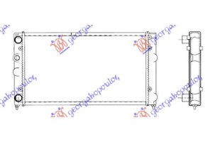 Ψυγειο 1,6 (52x32) (ΠΑΡ.ΟΔ) VW Golf Iii 92-98