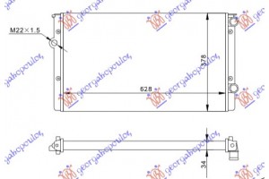 Ψυγειο 1.9 Td (63x38) (ΠΑΡ.Σ/Ο) Vw Golf Iii 92-98 - 063306330