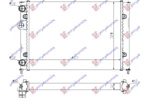 Ψυγειο 1,4-1,6 (43x32) (ΠΑΡ.ΟΔ) (VALEO CLASSIC) Vw Golf Iii 92-98 - 063306365