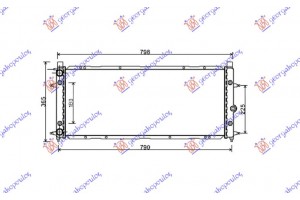 Ψυγειο Νερου ΒΕΝΖΙΝΗ/ΠΕΤΡΕΛΑΙΟ ΜΗΧΑΝΙΚΟ/ΑΥΤΟΜΑΤΟ (720x302) Vw Transporter (T4) 91-96 - 063606300