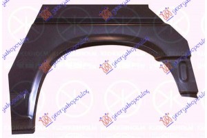 Φρυδι Πισω Μακρια Καροτσα Αριστερα Vw Transporter (T4) 91-96 - 063608732