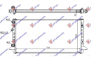 Ψυγειο ΒΕΝΖ-ΠΕΤΡ. Αυτοματο (72x37) Vw Passat 93-96 - 063706320