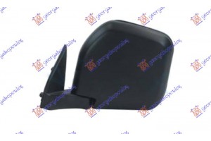 Καθρεφτης Μηχανικος Χειροκινητος Μαυρος (Α ΠΟΙΟΤΗΤΑ) (CONVEX GLASS) Αριστερα Mitsubishi Pajero 96-01 - 064207482