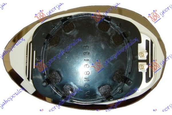 Κρυσταλλο Καθρεφτη Μπλε Θερμαινομενο (CONVEX GLASS) Δεξια Alfa Romeo 156 03-05 - 034407601