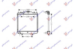 Ψυγειο (32,5x34,8) Suzuki Alto 95-03 - 065006300