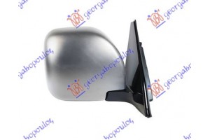 Καθρεφτης Μηχανικος Χειροκινητος Χρωμιο (CONVEX GLASS) Δεξια Mitsubishi Pajero 01-07 - 065507401