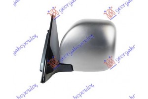 Καθρεφτης Μηχανικος Χειροκινητος Χρωμιο (CONVEX GLASS) Αριστερα Mitsubishi Pajero 01-07 - 065507402