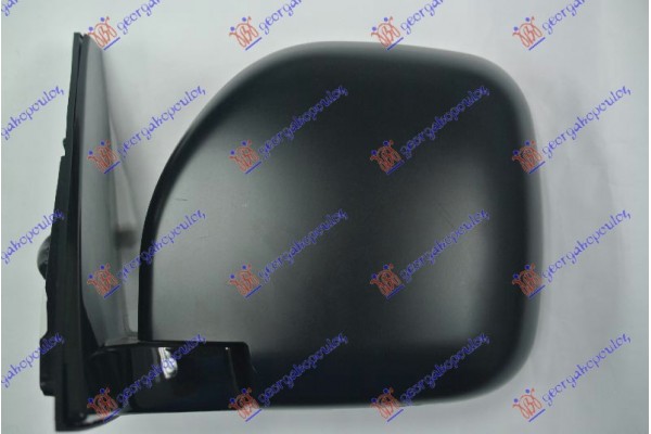 Καθρεφτης Μηχανικος Με Χερουλι Βαφομενος (CONVEX GLASS) Αριστερα Mitsubishi Pajero 01-07 - 065507482