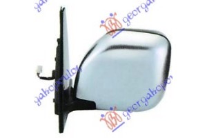 Καθρεφτης ΗΛΕΚ. ΘΕΡΜ. Χρωμιο Αριστερα Mitsubishi Pajero 01-07 - 065507504