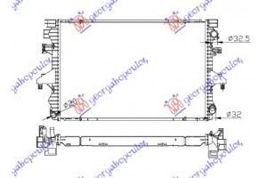 Ψυγειο Νερου 2.5 Tdi ΠΕΤΡΕΛΑΙΟΜΗΧΑΝΙΚΟ-ΑΥΤΟΜΑΤΟ (710x470) Παροχες Συνοδηγο Vw Transporter (T5) 03-10 - 065706310