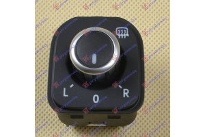 Διακοπτης Καθρεφτων (Χρώμιο/Μαύρο)(6pin) Seat Alhabra 10- - 720007160