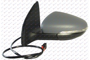 Καθρεφτης ΗΛΕΚ. ΘΕΡΜ. ΒΑΦ. Με Φλας (Α ΠΟΙΟΤΗΤΑ) (ASPHERICAL GLASS) Αριστερα Vw Golf Vi 08-13 - 066007484