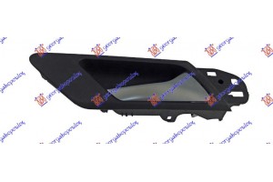 Χερουλι Πορτας ΕΜΠΡΟΣ/ΠΙΣΩ Εσω Satin ΧΡΩΜΙΟ/ΜΑΥΡΟ Δεξια Vw Golf Vi 08-13 - 066007871